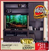 Frankfort 3 Piece Wall Unit