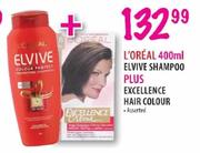 Loreal Elvive Shampoo-400ml Plus Excellence Hair Colour