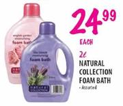 Natural Collection Foam Bath-2l