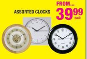 Assorted Clocks Each