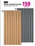 Always Home Woven Jacquard Curtain-280x218cm Per Drop