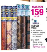 Phoenix Budget Vinyl-1.83x5m Per Roll
