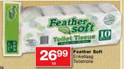 Feather Soft Enkellaag Toiletrolle-10's