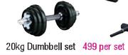 Trojan 20kg Dumbbell Set - Per Set