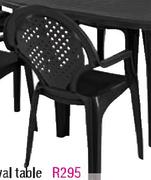 Antracite Ebony High Back Chair-Each