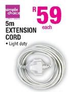 Simple Choice Extension Cord-5m Each