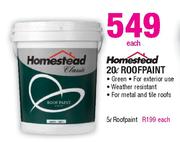 Homestead Roofpaint-20Ltr Each