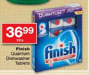 Finish Quantum Dishwasher Tablets-10's