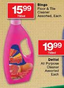Bingo Floor & Tile Cleaner-750ml