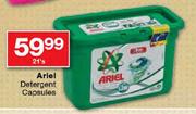Ariel Detergent Capsules-21's
