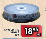 Epro CD-R 10 Spindle-10 Per Pack