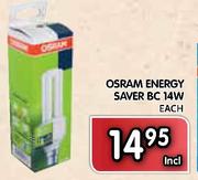 Osram Energy Saver BC 14W-Each