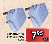 Zap Adaptor 232 Side 2Pin-Each
