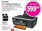 Lexmark 3-in-1 Wireless Printer(S305)