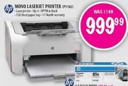 HP Mono Laserjet Printer(P1102)