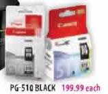 Canon PG-510 Black Each