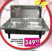 Totally Home Dish Chaffing 2 Pans-1x1EA