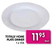 Totally Home  Plate Dinner-1x1EA