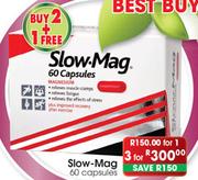 Slow-Mag-60 Capsules-2's
