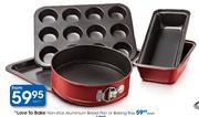Love To Bake Non-Stick Aluminium Bread Pan Or Baking Tray-Each