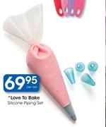 Love To Bake Silicone Piping Set