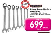 Mastercraft 7 Piece Reversible Gear Wrench Set (RGW-7PC)-Per Set