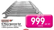 Gedore 12 Piece 10mmX32mm Spanner Set (601217)-Per Set