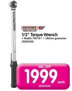 Gedore 1/2" Torque Wrench (760161)-Each