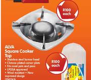 Alva Square Cooker Top(250763)-Each