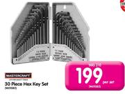 Mastercraft 30 Piece Hex Key Set (1401582)-Per Set