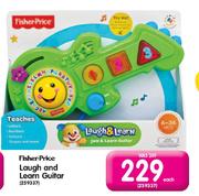 Fisher Price Laugh And Learn Guitar (259337)-Each