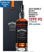 Jack Daniel's Sinatra Tennessee Whiskey In Gift Box-1x1ltr