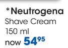 Neutrogena Shave Cream-150ml