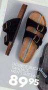 Double Buckle Sandles Men's Sizes 6-11