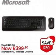 Microsoft 800 Wireless Desktop
