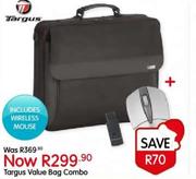 Targus Value Bag Combo