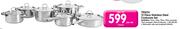 Tissoli 12 Piece Stainless Steel Cookware Set-Per Set
