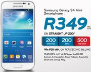 Samsung Galaxy S4 Mini Smartphone-On Straight Up 200