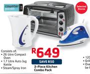 Counter Point 3 Piece Kitchen Combo Pack
