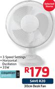 Counter Point 30Cm Desk Fan