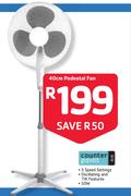 Counter Point 40cm Pedestal Fan