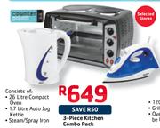 Counter Point 3 Piece Kitchen Combo Pack