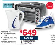 Counter Point 3 Piece Kitchen Combo Pack