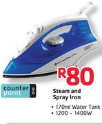 Counter Point Steam And Spray Iron