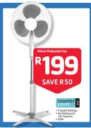 Counter Point 40cm Pedestal Fan