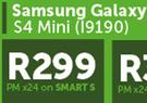 Samsung Galaxy S4 Mini I9190-On Smart S