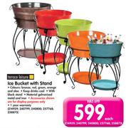 Terrace Leisure Ice Bucket With Stand-Each