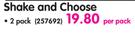 Bic Shake And Choose-Per Pack