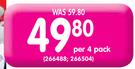 Sharpie Permanent Markers Fine Bright Colours-Per 4 Pack