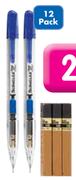 Pentel Mechanical Pencils 0.5mm-Per 2 Pack